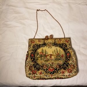 Walborg embroidered vintage purse